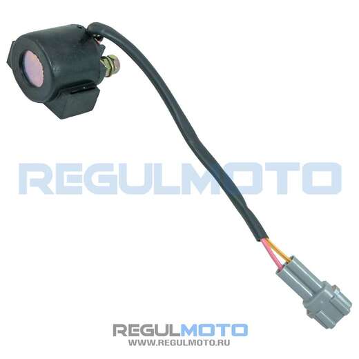 Реле стартера универсальное с влагозащищенной фишкой (2пин) pitbikemarket.ru