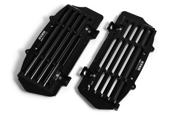 Защита радиаторов CNC тип KTM OTOM черная pitbikemarket.ru