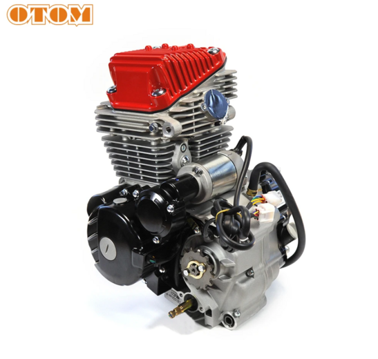 Двигатель в сборе на мотоцикл ZS172-6 CB250-R 4-х клапанный pitbikemarket.ru