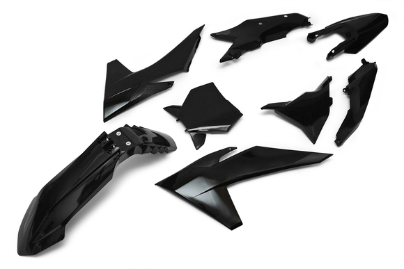 Комплект пластика полный для эндуро мотоцикла тип KTM 24г. (рама K10) Черный OTOM pitbikemarket.ru