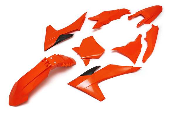 Комплект пластика полный для эндуро мотоцикла тип KTM 24г. (рама K10) Оранжевый OTOM pitbikemarket.ru