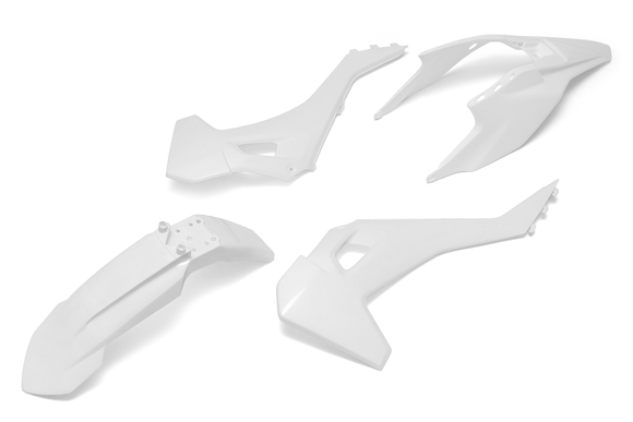 Комплект пластика для питбайка тип KTM/HS 50 (BRZ H4) без фары белый pitbikemarket.ru