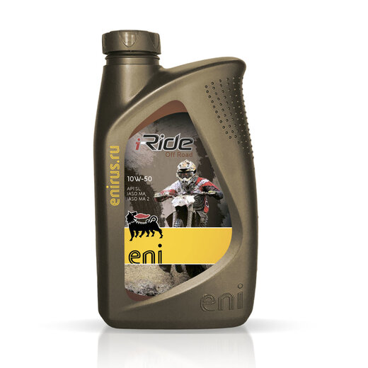 Масло моторное синтетическое 4-х тактное для мотодвигателей eni i-Racing offroad 10W50 60 л pitbikemarket.ru