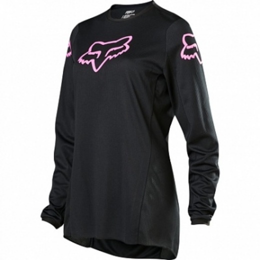 Мотоджерси женская Fox 180 Prix Womens Jersey Black/Pink, L, 2020 (23961-285-L) pitbikemarket.ru