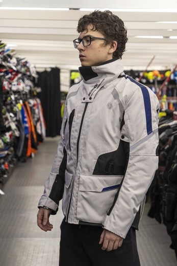 Куртка SCOYCO JK108 светло-серая, размер 2XL pitbikemarket.ru