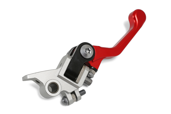 Рычаг тормозной складной CNC OTOM красный (KEWS) pitbikemarket.ru