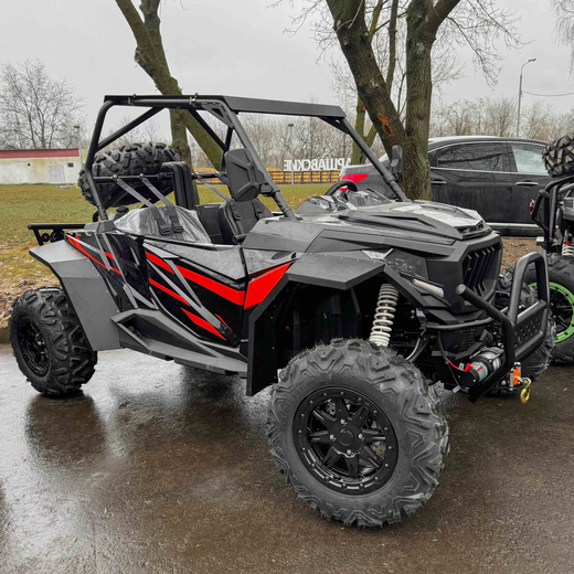 Багги HOOLEOX LEOX500 Черно-красный pitbikemarket.ru
