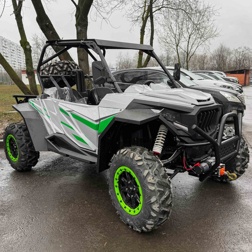 Багги HOOLEOX LEOX500 Серо-зеленый pitbikemarket.ru