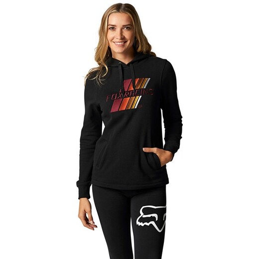 Толстовка женская Fox Power Slide Po Fleece Женский, L, черный, 2020 (25690-001-L) pitbikemarket.ru