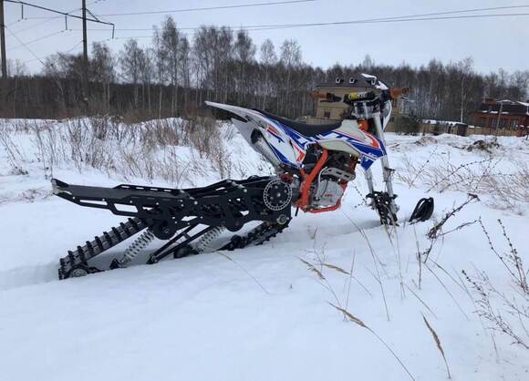 Гусеничный комплект Monotrack 28. Для эндуро 150-300 куб.см. до 32 л.с. (Light) pitbikemarket.ru