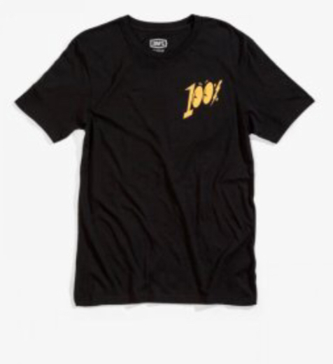 Футболка 100% Sunnyside Tee-Shirt Взрослый, L, чёрный, 2019 (32105-001-12) pitbikemarket.ru