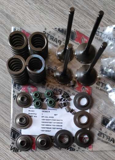 Ремкомплект клапанов CB250-R (172 -4v) pitbikemarket.ru
