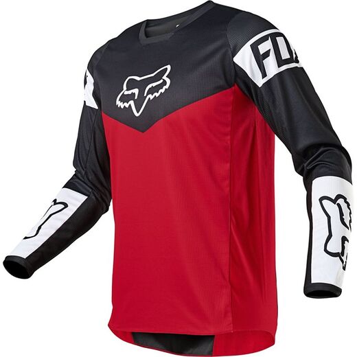 Мотоджерси подростковая Fox 180 Revn Youth Jersey Flame Red, YS, 2021 (25862-122-YS) pitbikemarket.ru