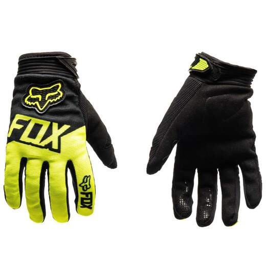 Перчатки мото FOX GL1 Yellow (L) (текстиль) мотокросс pitbikemarket.ru