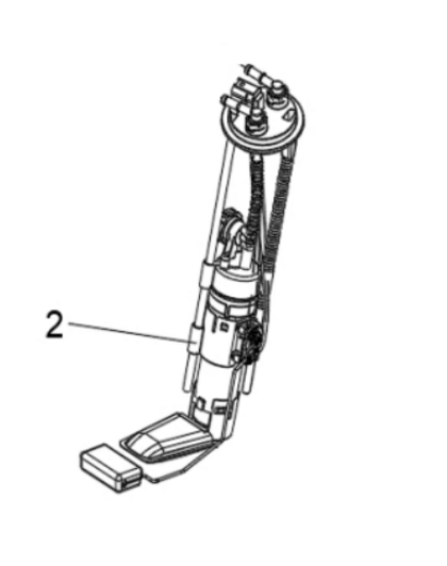 Топливный насос для квадроцикла BRC 1000 / QJMotor SFA 600 / SFA 1000 pitbikemarket.ru