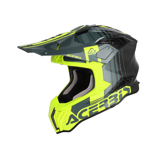Шлем Acerbis AIRSTRIKE-C Black/Fluo Yellow, S pitbikemarket.ru