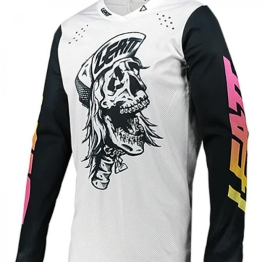Мотоджерси подростковая Leatt Moto 3.5 Jr Jersey Skull, S, 2021 (5021020442) pitbikemarket.ru