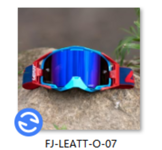 Очки Leatt Velocity 6.5 Blue/Red pitbikemarket.ru