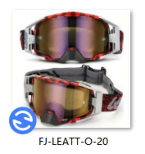 Очки Leatt Velocity 6.5 Red/Silver pitbikemarket.ru