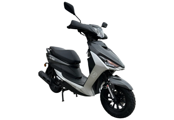Скутер SPRMOTORS FS (Choke new) (Белый) pitbikemarket.ru