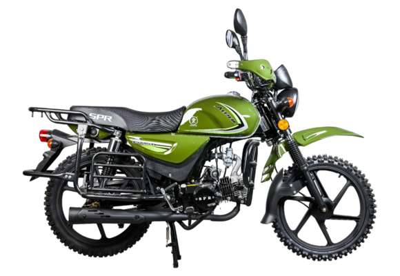 Мопед SPRMOTORS Alpha Cross (Зеленый) pitbikemarket.ru