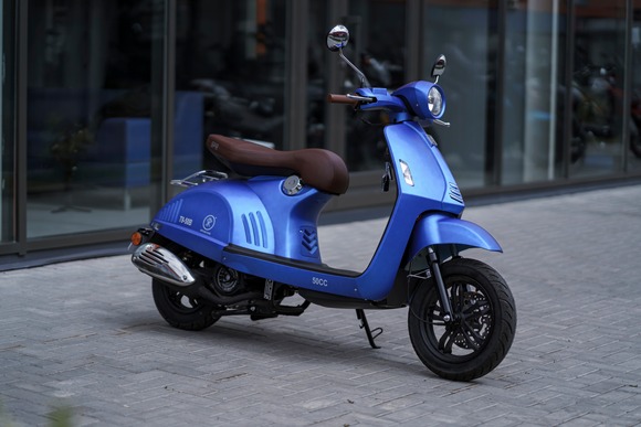 Скутер SPRMOTORS Vespa (Синий) pitbikemarket.ru