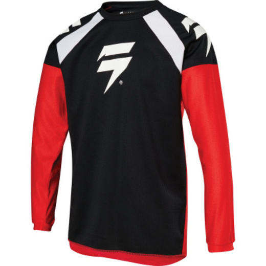 Мотоджерси подростковая Shift Whit3 Race 1 Youth Jersey 1 Red/Black, M, 2020 (23469-055-M) pitbikemarket.ru