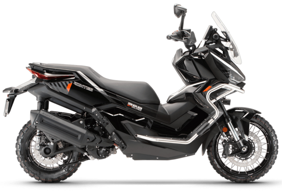 Максискутер ZONTES ZT368-G 2026 (ПТС) Черный pitbikemarket.ru