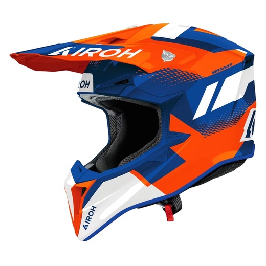 Шлем Airoh WRAAAP VISION Orange/Blue Gloss, L pitbikemarket.ru
