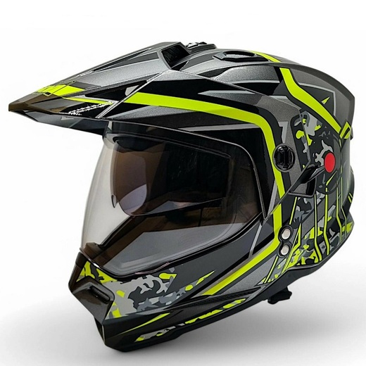 Шлем AiM JK802S Yellow/Grey/Black, XS (2) pitbikemarket.ru