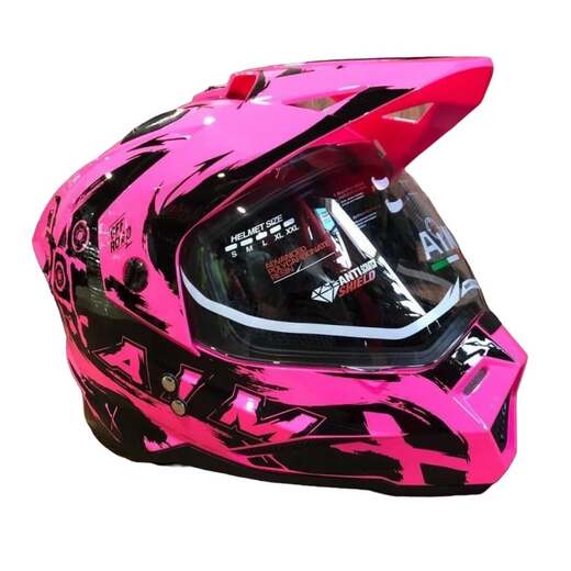 Шлем детский AiM JK802Y Pink/Black, Y/M pitbikemarket.ru