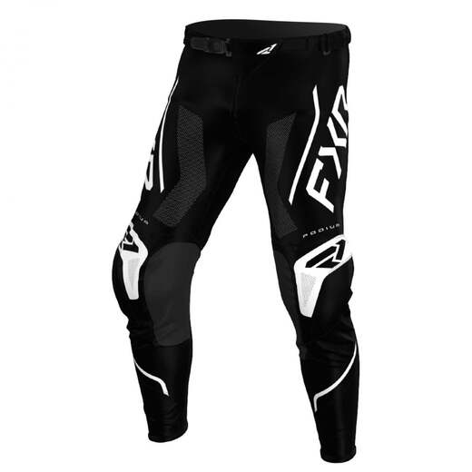 Штаны, FXR, Черный/Белый, 42, XXL pitbikemarket.ru