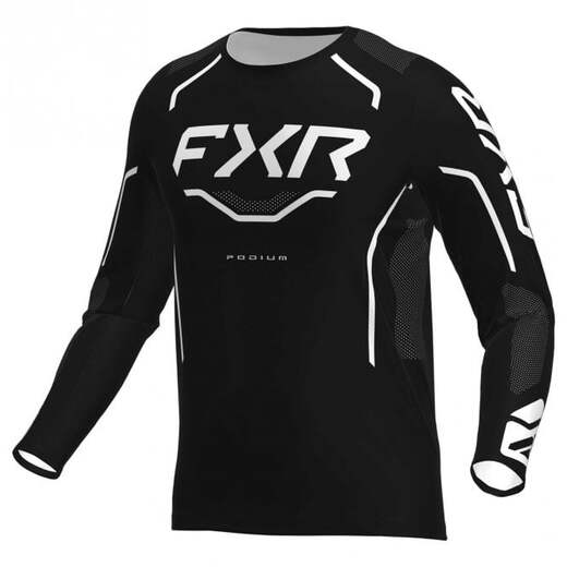 Джерси, FXR, Черный/Белый, 42, XXL pitbikemarket.ru