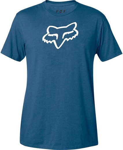 Футболка Fox Legacy Fox Head SS Tee Взрослый, M, синий, 2020 (24577-159-M) pitbikemarket.ru