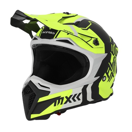 Шлем Acerbis PROFILE 5 22-06 Black/Fluo-Yellow, L pitbikemarket.ru