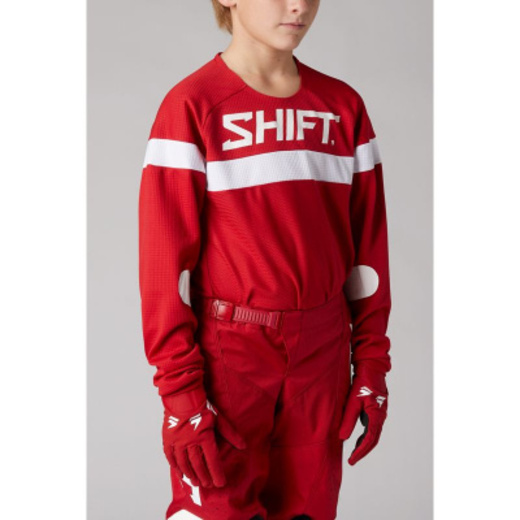 Мотоджерси подростковая Shift White Label Haut Youth Jersey Red, YXL, 2021 (26698-003-YXL) pitbikemarket.ru