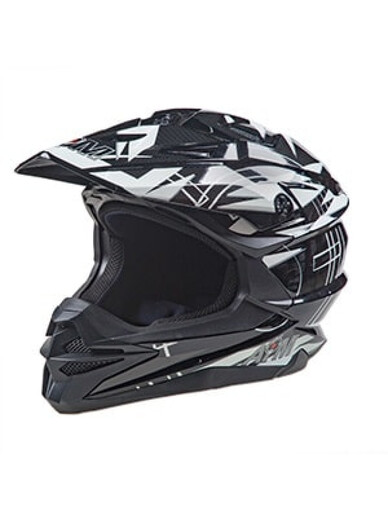 Шлем AiM JK803S White/Black, L pitbikemarket.ru