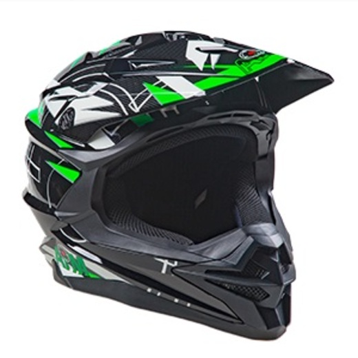 Шлем AiM JK803S Green/Black, M pitbikemarket.ru