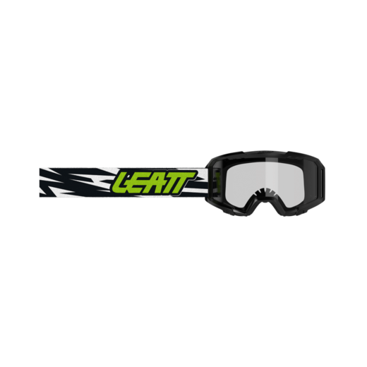 Очки подростковые Leatt Vizion 2.5s Black/Neon Yellow Clear 90% pitbikemarket.ru