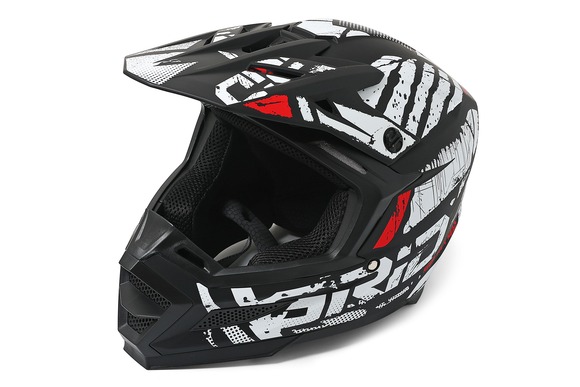 Мотошлем GRID RIVAL Black/Red Размер XXL pitbikemarket.ru