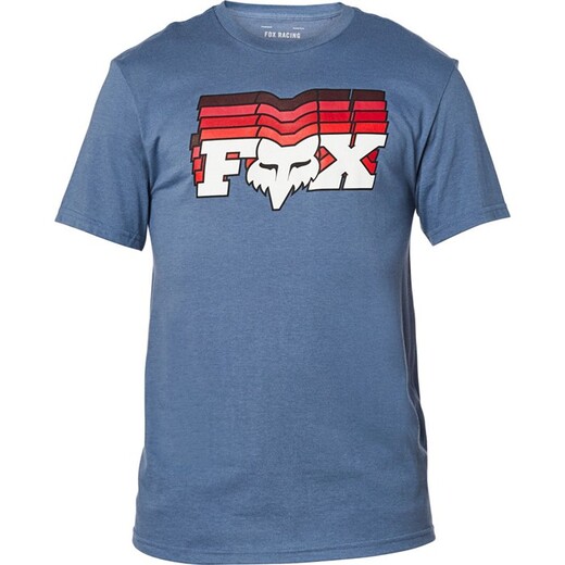 Футболка Fox Off Beat SS Tee Взрослый, M, синий, 2020 (26018-305-M) pitbikemarket.ru