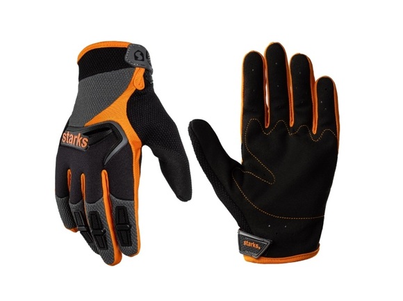 STARKS Перчатки для кросса Phoenix Kids Оранжевый/Черный (XL) pitbikemarket.ru