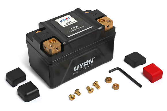 Аккумулятор LP16 (Литий-железо-фосфатный) LiYon (12.8V 76.8WH 600A) LiFePo4 (150x87x93) pitbikemarket.ru