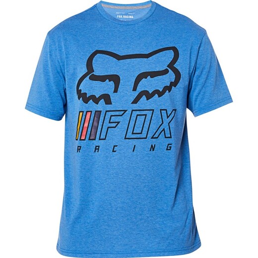 Футболка Fox Overhaul SS Tech Tee Взрослый, L, синий, 2020 (26453-598-L) pitbikemarket.ru