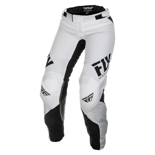 Брюки для мотокросса женские FLY RACING WOMEN'S LITE черные/белые (2020) 5/6 pitbikemarket.ru