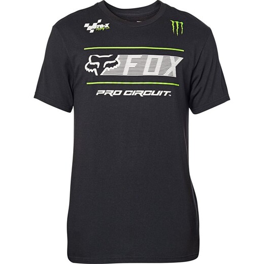 Футболка Fox Pro Circuit SS Tee Взрослый, L, черный, 2020 (26444-001-L) pitbikemarket.ru