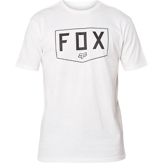 Футболка Fox Shield SS Premium Tee Взрослый, M, белый, 2020 (24429-190-M) pitbikemarket.ru