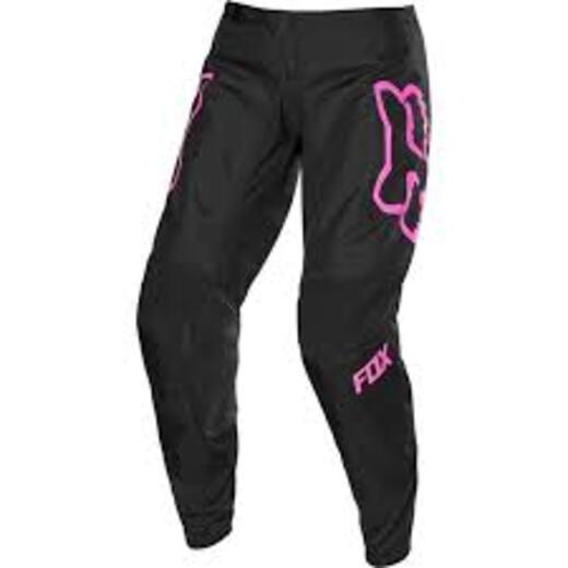 Мотоштаны женские Fox 180 Prix Womens Pant Женский, 10, черный, 2020 (23962-285-10) pitbikemarket.ru