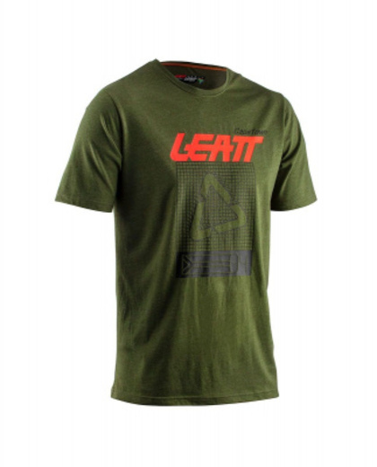 Футболка Leatt Mesh T-Shirt Взрослый, M, хаки, 2020 (5020004921) pitbikemarket.ru