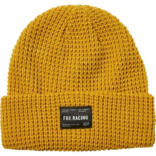 Шапка Fox Reformed Beanie Взрослый, OS, желтый, 2020 (24464-440-OS) pitbikemarket.ru